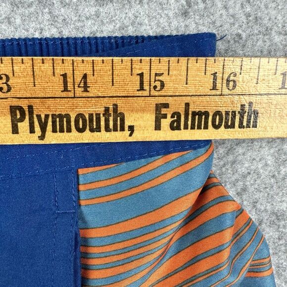 Adidas Board Shorts Mens Medium Blue Orange Mesh Lined Swim Trunks Beach Surf - Picture 11 of 13